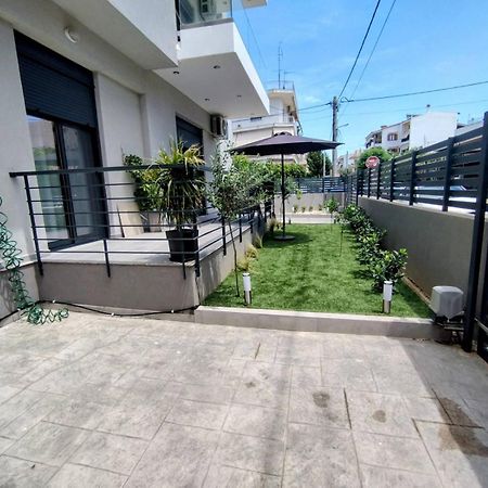 Floral Home 1 - Ground Floor Apt With Courtyard And Private Parking! Atene Esterno foto